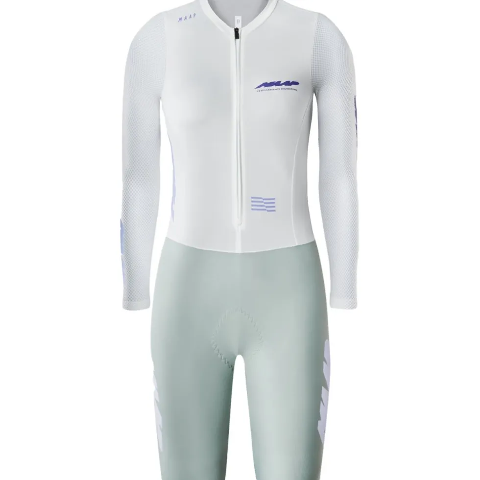 MAAP Eclipse Pro Racebody met Lange Mouwen Dames - frost