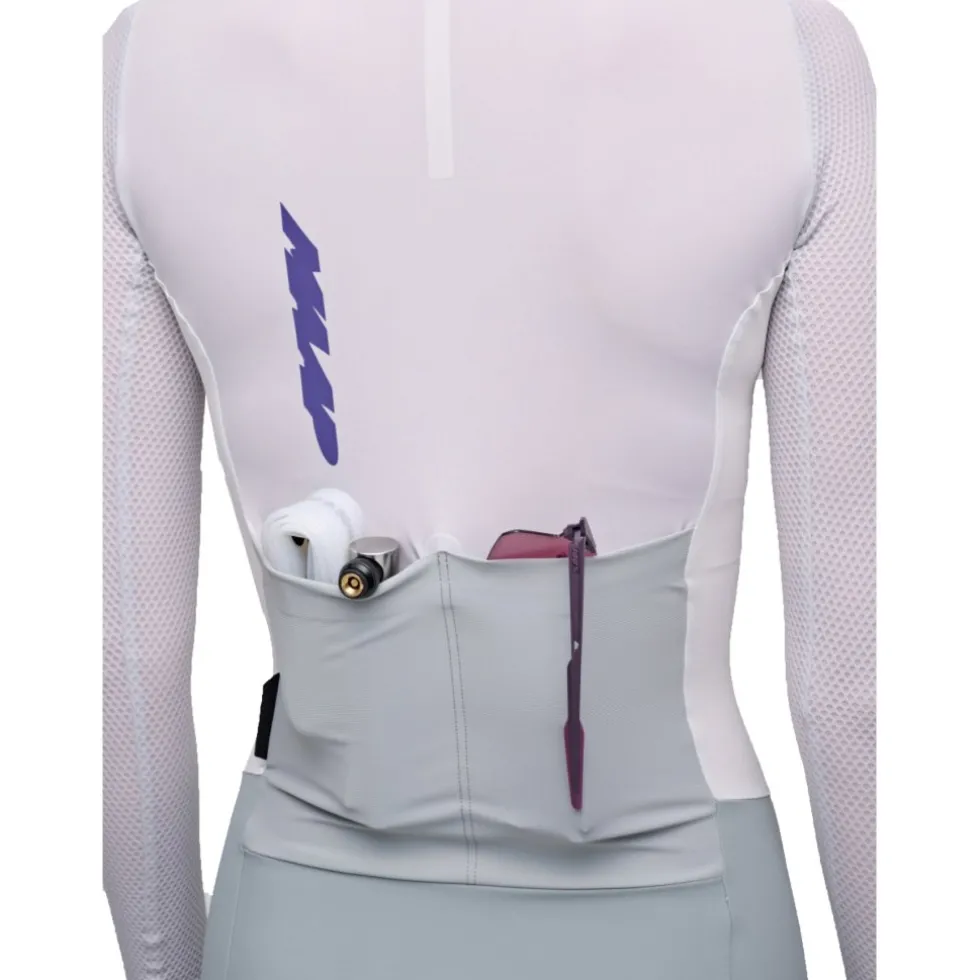 MAAP Eclipse Pro Racebody met Lange Mouwen Dames - frost