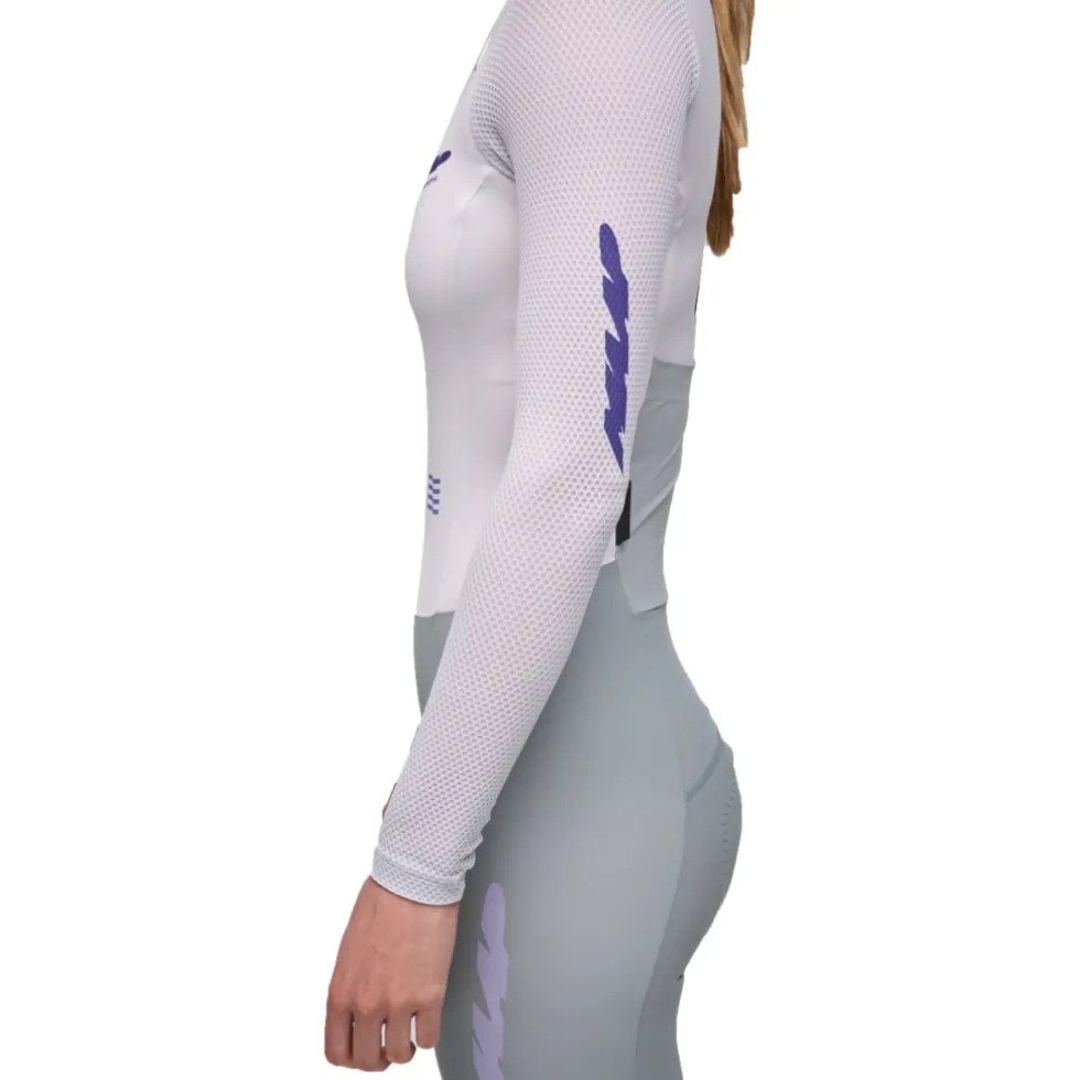 MAAP Eclipse Pro Racebody met Lange Mouwen Dames - frost