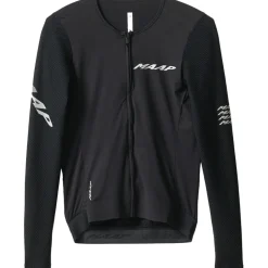 MAAP Emerge Fietsshirt met Lange Mouwen Heren - zwart