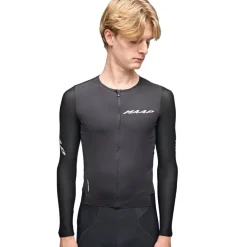 MAAP Emerge Fietsshirt met Lange Mouwen Heren - zwart