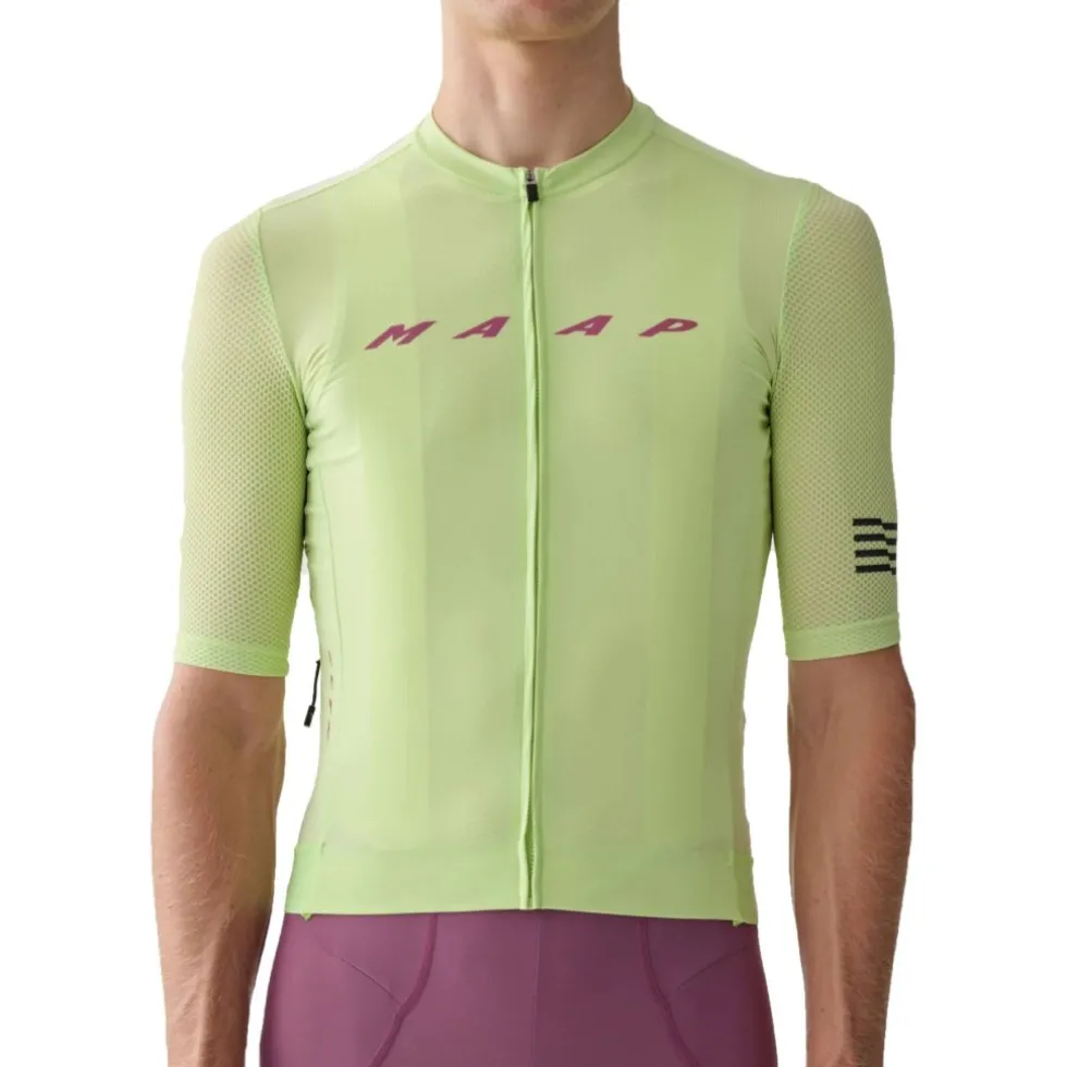 MAAP Evade Pro Base 2.0 Shirt met Korte Mouwen Heren - meadow