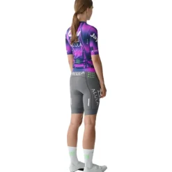 MAAP GreenEDGE Pro Air Fietsshirt met Korte Mouwen Dames - aurora/midnight