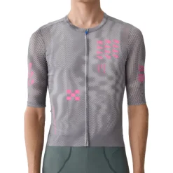 MAAP Privateer C.H Pro Air 3.0 Chad Haga Fietsshirt met Korte Mouwen Heren - steel