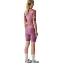 MAAP Privateer P.O Pro Air 3.0 Paige Onweller Fietsshirt met Korte Mouwen Dames - pale henna