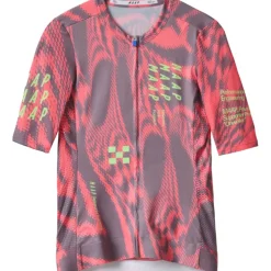 MAAP Privateer P.O Pro Air 3.0 Paige Onweller Fietsshirt met Korte Mouwen Dames - pale henna