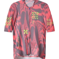 MAAP Privateer P.O Pro Air 3.0 Paige Onweller Fietsshirt met Korte Mouwen Heren - pale henna