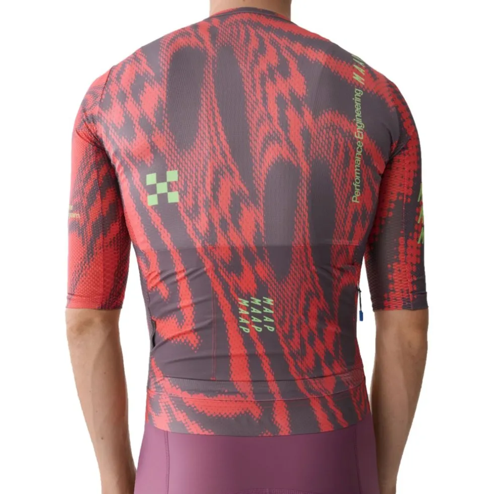 MAAP Privateer P.O Pro Air 3.0 Paige Onweller Fietsshirt met Korte Mouwen Heren - pale henna