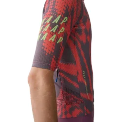 MAAP Privateer P.O Pro Air 3.0 Paige Onweller Fietsshirt met Korte Mouwen Heren - pale henna