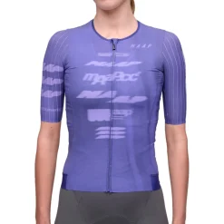 MAAP Pro Aero Fietsshirt met Korte Mouwen Dames - cosmic purple