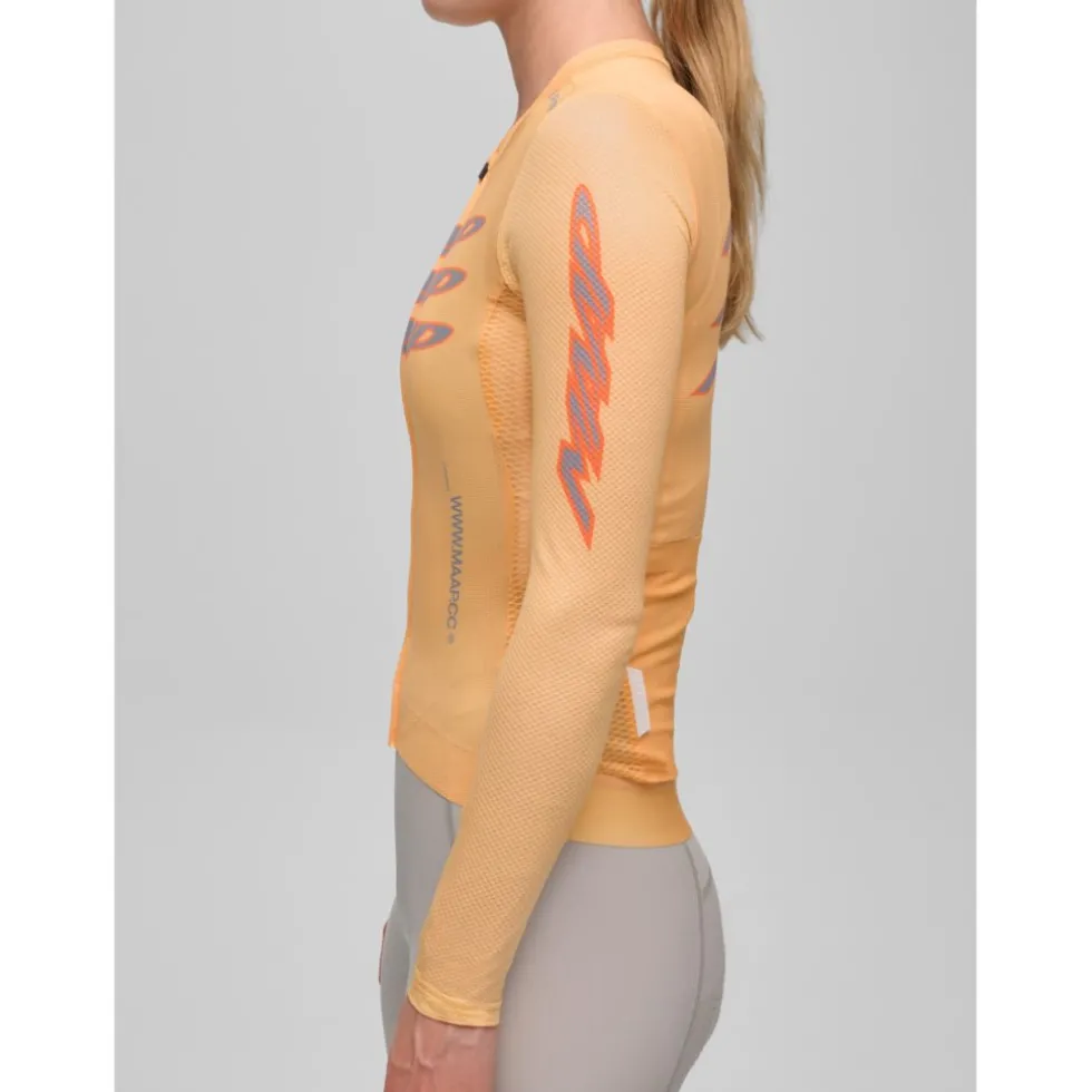 MAAP Pulse Pro Air 3.0 Dames shirt met lange mouwen - shadow melon