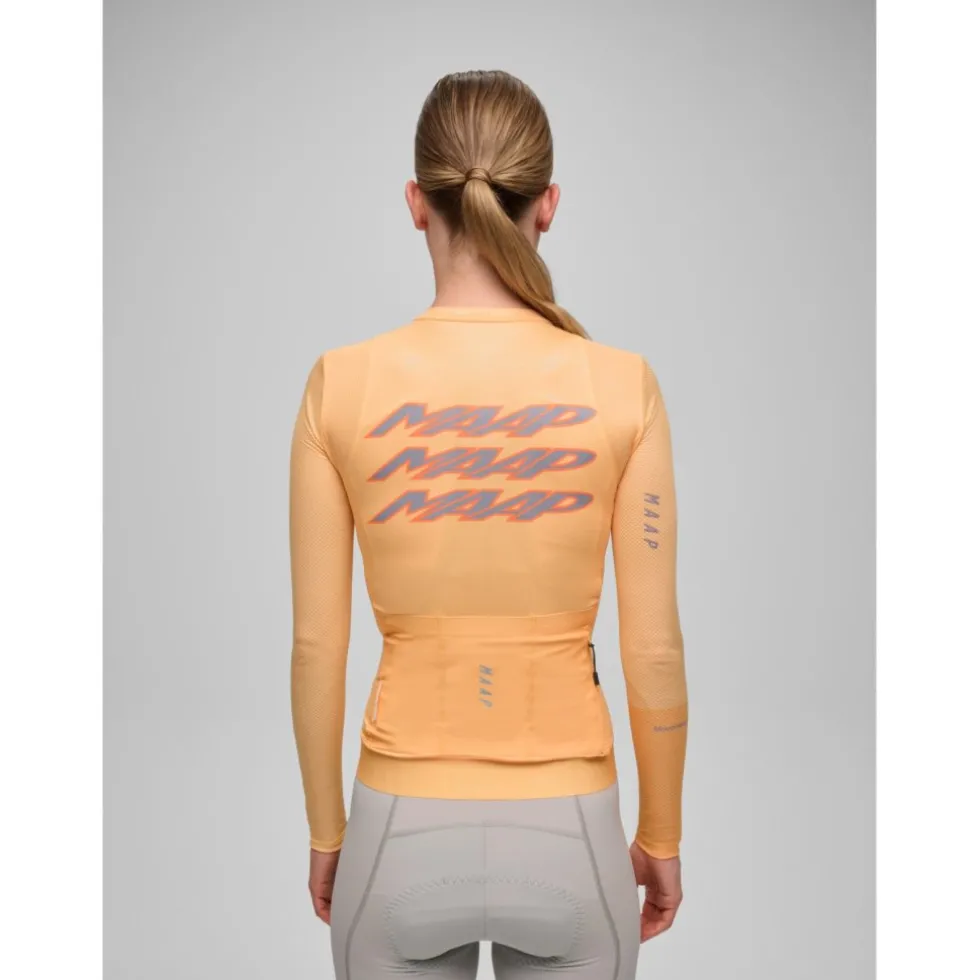 MAAP Pulse Pro Air 3.0 Dames shirt met lange mouwen - shadow melon