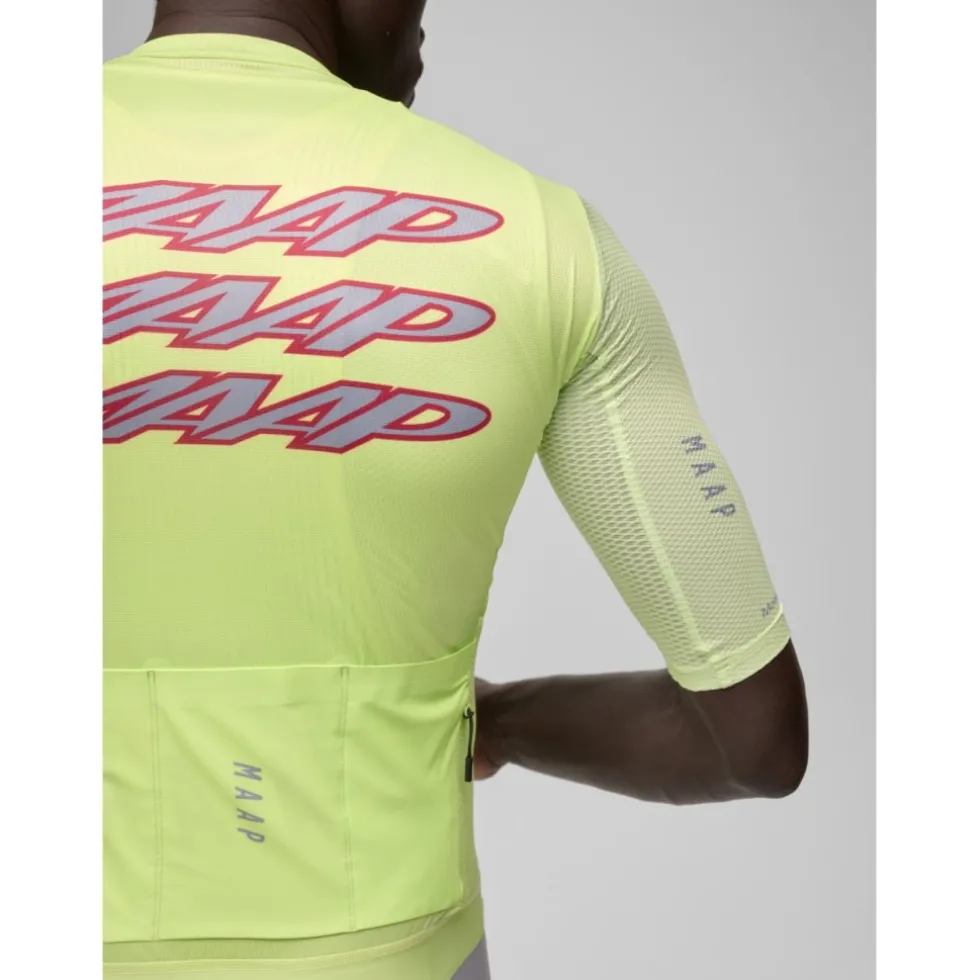 MAAP Pulse Pro Air 3.0 Korte mouwen shirt heren - zest