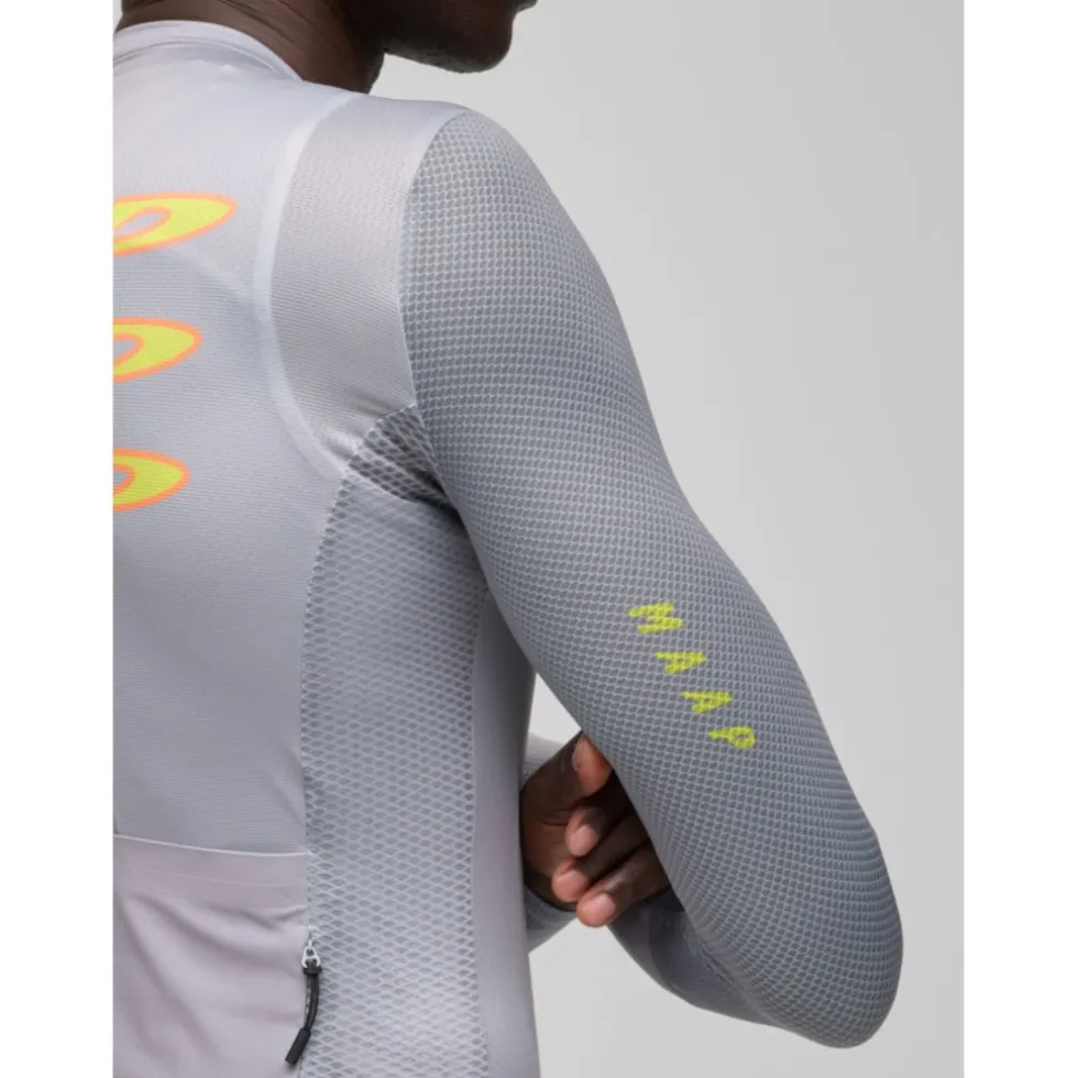 MAAP Pulse Pro Air 3.0 Langmouwen shirt voor heren - platinum grey
