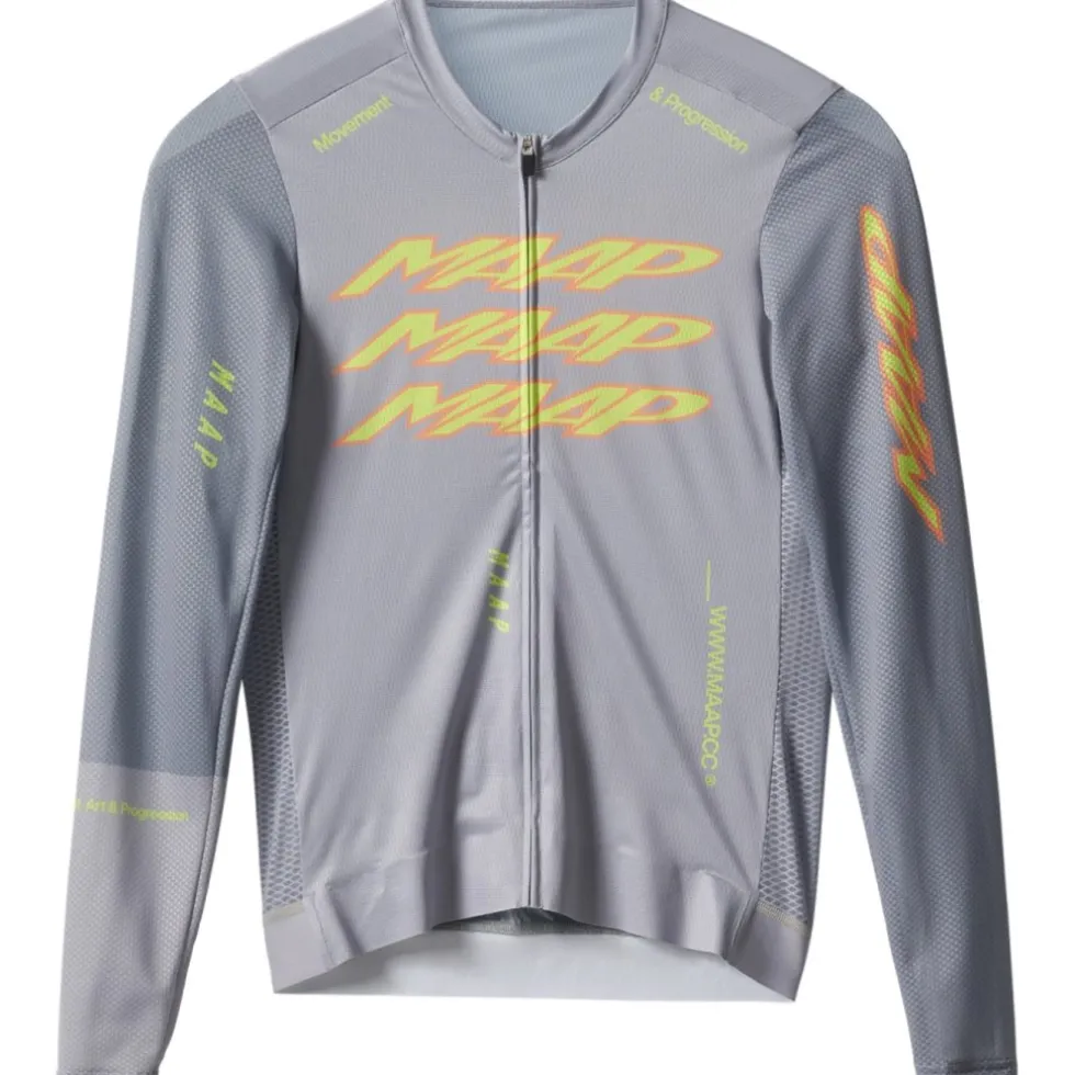 MAAP Pulse Pro Air 3.0 Langmouwen shirt voor heren - platinum grey