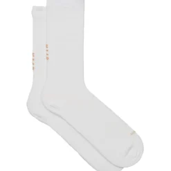 MAAP Team Sokken lang - white/faded fluoro orange