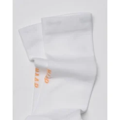 MAAP Team Sokken lang - white/faded fluoro orange
