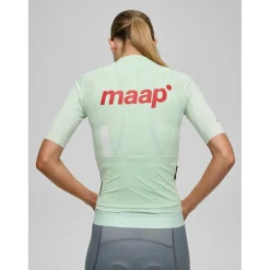 MAAP Training 2.0 Fietsshirt met Korte Mouwen Dames - misty jade