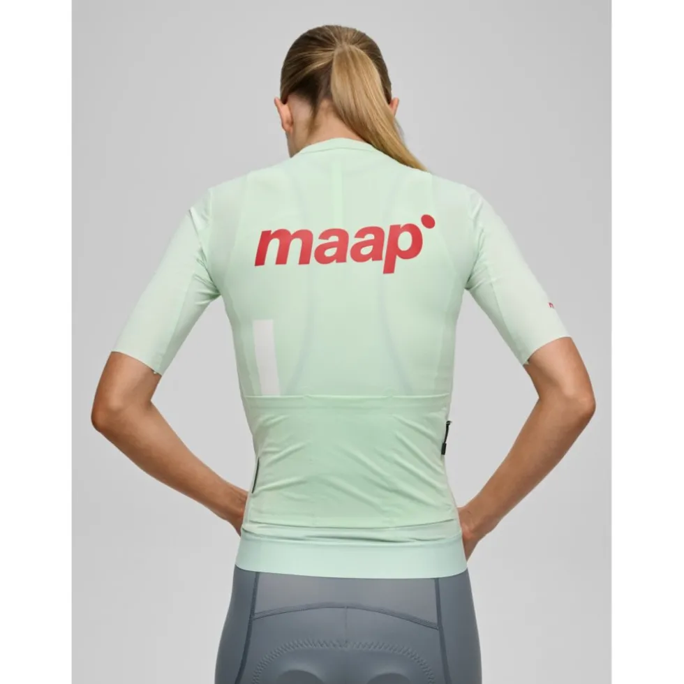 MAAP Training 2.0 Fietsshirt met Korte Mouwen Dames - misty jade
