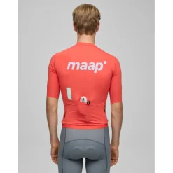 MAAP Training 2.0 Fietsshirt met Korte Mouwen Heren - washed red