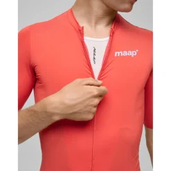 MAAP Training 2.0 Fietsshirt met Korte Mouwen Heren - washed red