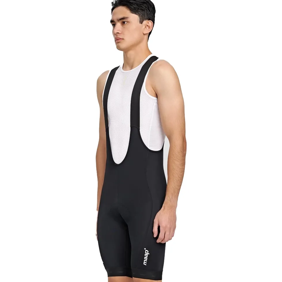 MAAP Training 3.0 Fietsshort met Bretels Heren - zwart/zwart