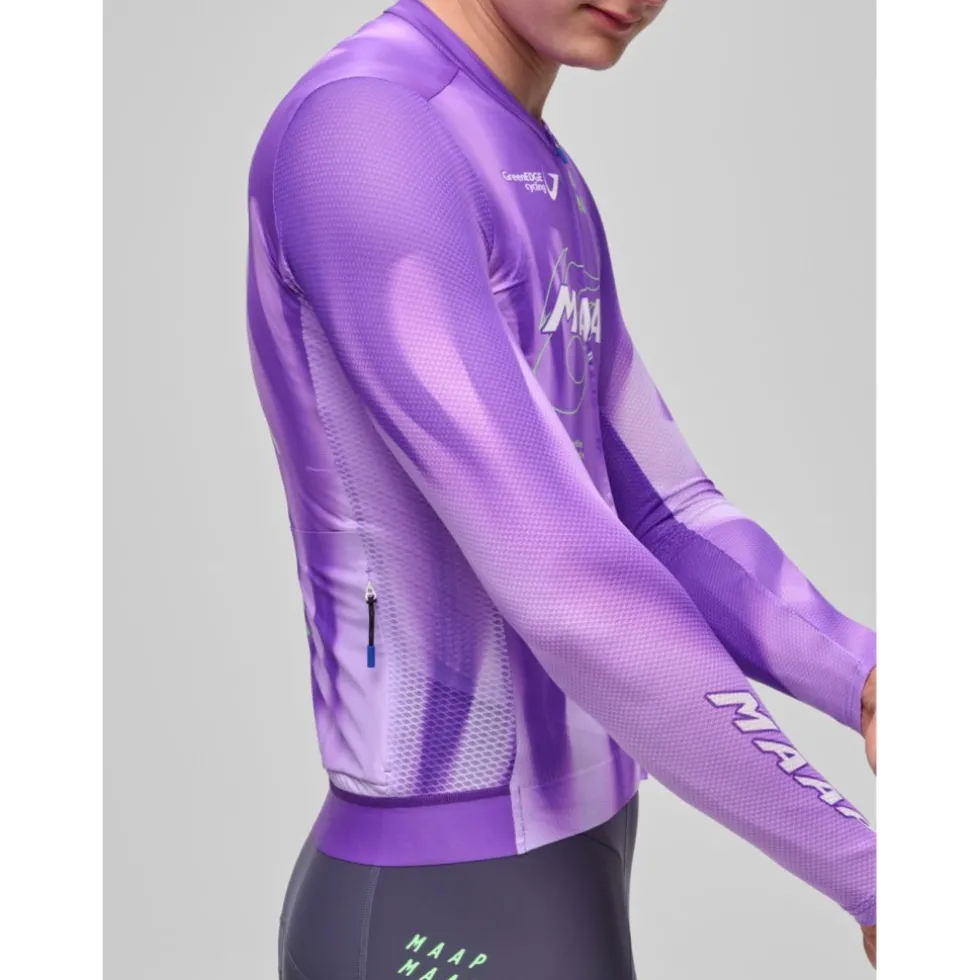 MAAP WorldTour 26 Pro Air 3.0 Langmouwen shirt voor heren - electric purple