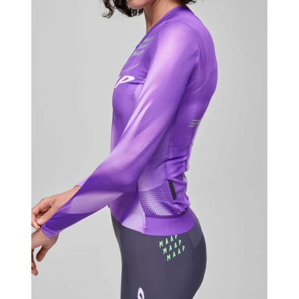 MAAP WorldTour 26 Pro Air 3.0 Dames shirt met lange mouwen - electric purple
