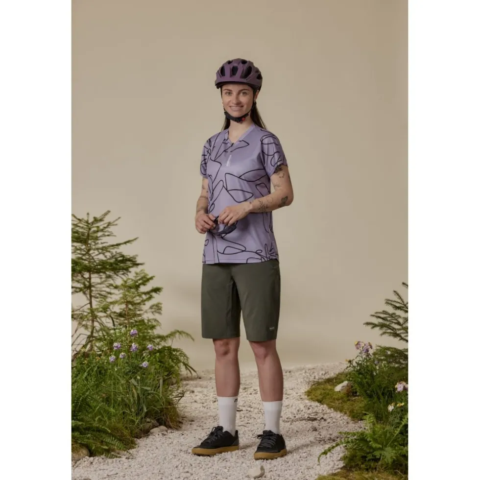 Maloja AnemonaM. Cycle Fietsshort Dames - alpine woods 8958