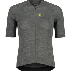 Maloja BalmenhornM. Roadbike Fietsshirt met Korte Mouwen Dames - grey melange 114