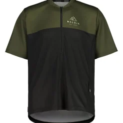 Maloja BarettiM. All Mountain 1/2 Trail Fietsshirt met Korte Mouwen Heren - alpine woods multi 1107