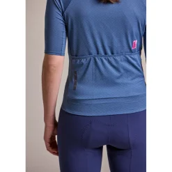 Maloja CapanneM. Dames shirt met korte mouwen - dusty blue 1225