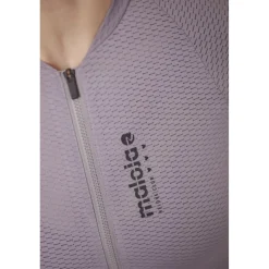 Maloja CapanneM. Roadbike Fietsshirt met Korte Mouwen Dames - deep black multi 8862