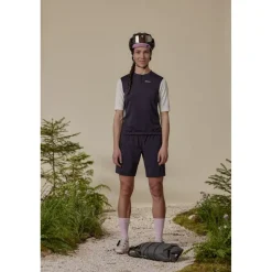 Maloja FanesM. Gravel Shorts Dames - deep black multi 8862