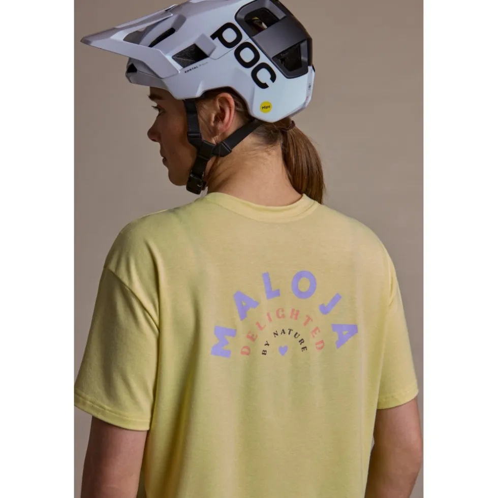 Maloja FreihutM. Cycle T-shirt dames - shaded white 1148