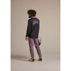 Maloja GwingerM. Freeride-shirt met lange mouwen voor heren - deep black 8833