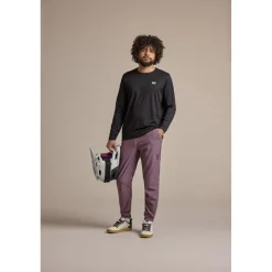 Maloja GwingerM. Freeride-shirt met lange mouwen voor heren - deep black 8833