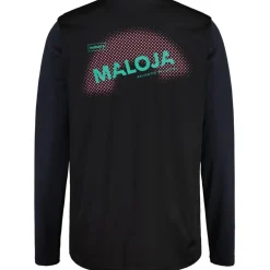 Maloja GwingerM. Freeride-shirt met lange mouwen voor heren - deep black 8833