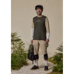 Maloja HaunoldM. Enduro Shirt met Lange Mouwen Heren - strawberry multi 1171