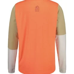 Maloja HaunoldM. Enduro Shirt met Lange Mouwen Heren - strawberry multi 1171