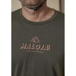 Maloja HaunoldM. Enduro Shirt met Lange Mouwen Heren - strawberry multi 1171
