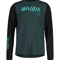 Maloja HaunoldM. Enduro Shirt met Lange Mouwen Heren - mountain pine multi 1276