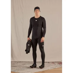 Maloja JaffM. NOS Cycle Thermal Tights Heren - deep black 8833