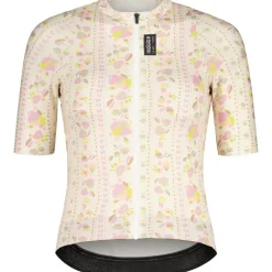 Maloja SokostiM. Roadbike Fietsshirt met Korte Mouwen Dames - shaded white rivulet 1158