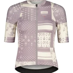 Maloja SokostiM. Roadbike Fietsshirt met Korte Mouwen Dames - smoky purple anniversary 1159