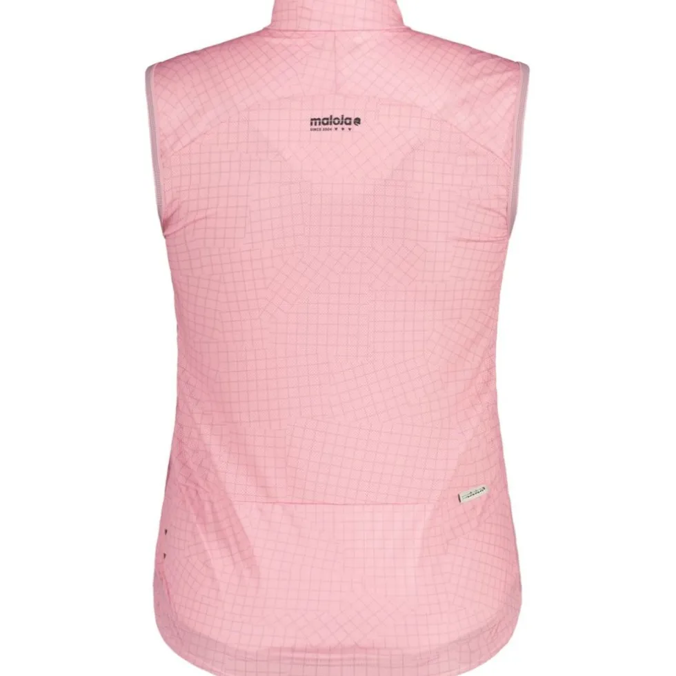Maloja VeldaM. Roadbike Vest Dames - magnolia 8963