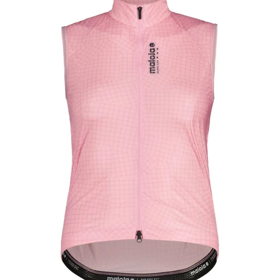 Maloja VeldaM. Roadbike Vest Dames - magnolia 8963