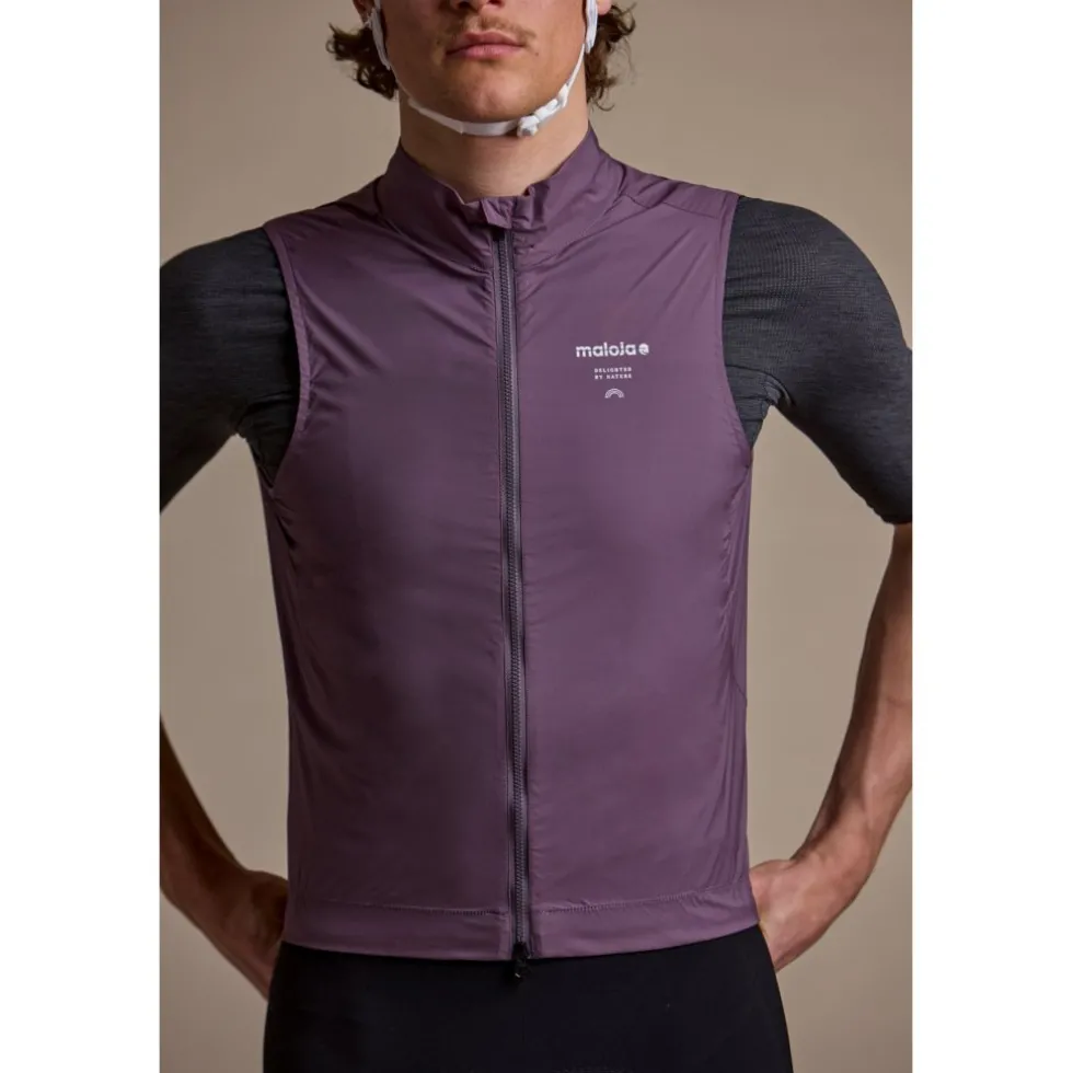 Maloja VernurioM. Racefietsvest heren - stormy lilac 1228