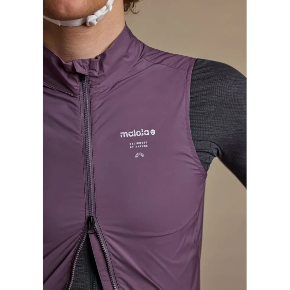 Maloja VernurioM. Racefietsvest heren - deep black 8833