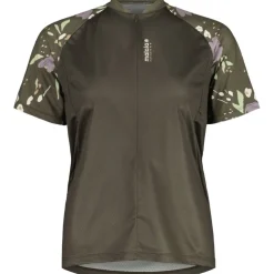 Maloja VilsaM. Allmountain 1/2 Cycle Fietsshirt met Korte Mouwen Dames - alpine woods 8958